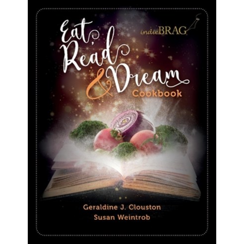 Indiebrag Eat Read & Dream Cookbook Paperback, Bookbaby
