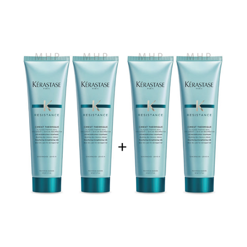 [열보호 트리트먼트] 케라스타즈 시몽 테르미크 손상모발용 150ml 2+2, 4개