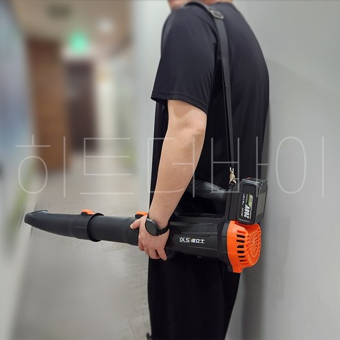가을 낙엽과 겨울 눈을 날리는 히트더바이 충전식 송풍기