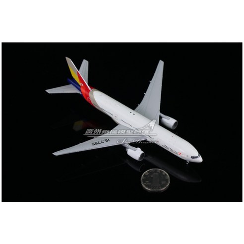 아시아나 항공 보잉 B777-200ER 모델 키트로 하늘을 날아보세요