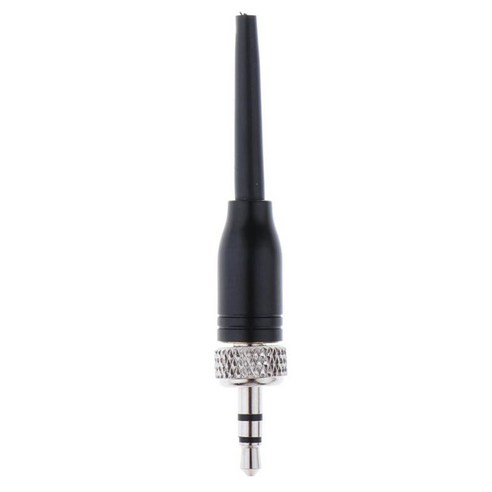 블랙 마이크 6cm용 3.5mm 잭이 있는 1x 스테레오 오디오 커넥터, {"사이즈":"6cm"}, {"색상":"블랙"}, {"수건소재":"고무"}