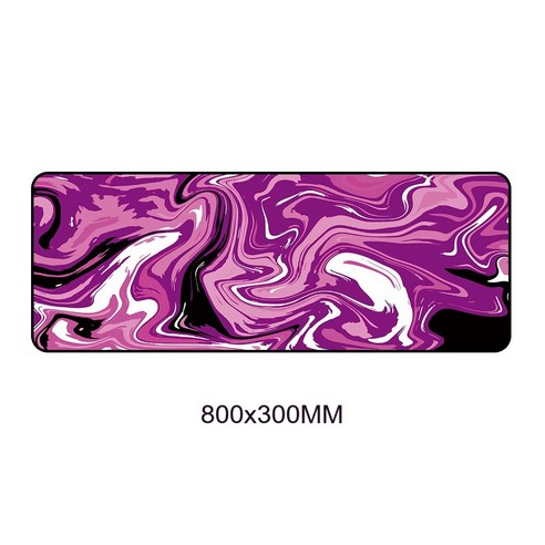 YJQ 대형 800x300 2/3mm 게이머 데스크 패드 노트북 마우스 매트 게임용 마우스 패드 XL 마우스 패드 PC 컴퓨터 키보드 데스크 매트 액세서리 카펫, YT-093-80X30_2MM Thickness