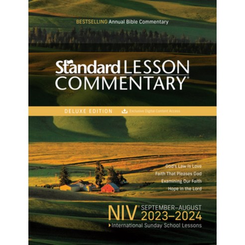 (영문도서) Niv(r) Standard Lesson Commentary(r) Deluxe Edition 2023-2024 Paperback, David C Cook, English, 9780830785131