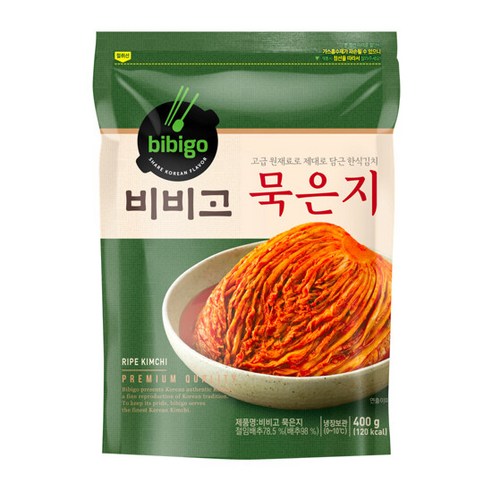 (냉장)비비고 묵은지400g, 400g, 2개