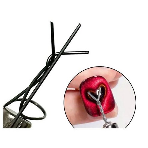 손끝에 피어나는 사랑, 하트 자석 네일로 특별한 하루를