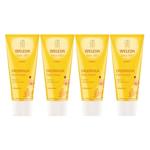 벨레다 키즈 페이스 크림 카렌듈라, 4개, 50ml
