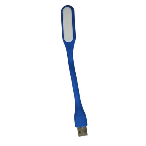 유연한 미니 USB LED 빛 조절 가능한 독서 등 노트북 독서 램프 케어, 푸른 껍질