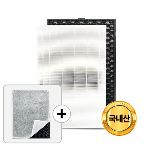 삼성 공기청정기 필터 CFX-D100 블루스카이5000 호환 교체용, 1개, D100D, 고급형 세트