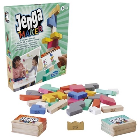 해즈브로 젠가 메이커 보드게임 F4528, 본상품선택, 젠가 메이커 (F4528) 해즈브로 보드게임 블럭쌓기