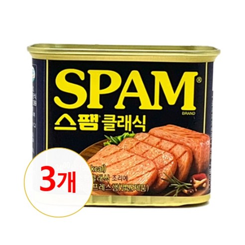 CJ제일제당 스팸 클래식 300g x 3개 / 캔햄 햄통조림