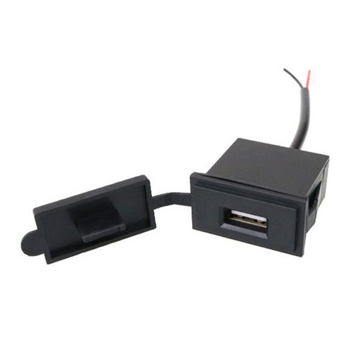 5V 2.4A 방수 패널 USB 포트 RV 크루즈 자동차 어댑터가있는 범용 충전기