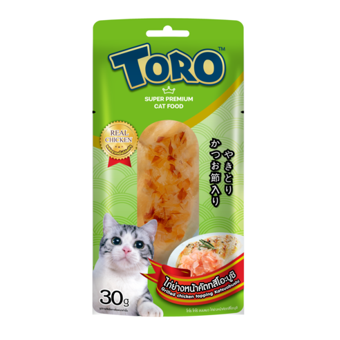 토로(Toro) 캣 그릴드치킨 가스오부시 30g 12ea, 12개