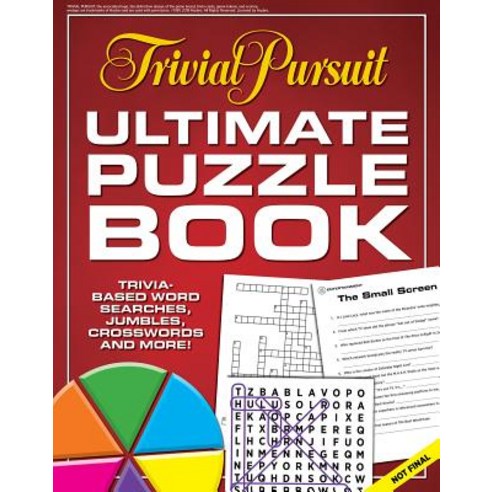 Trivial Pursuit Ultimate Puzzle Book: Trivia-Based Word Searches Jumbles Crosswords and More! Paperback, Media Lab Books, English, 9781948174367
