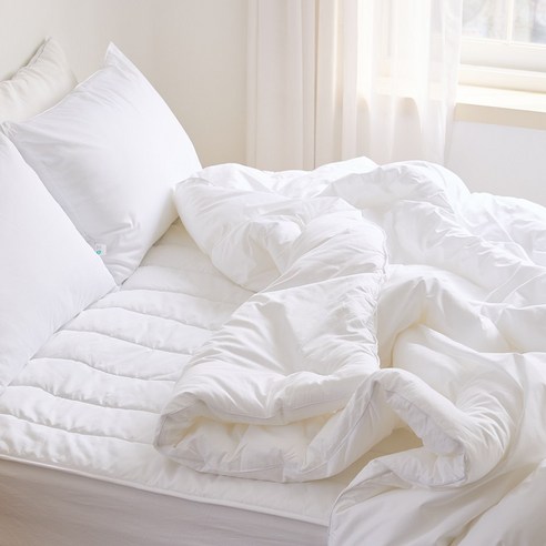 피부가 예민한 당신에게 꿀잠을 선물할 디오프 60수 순면 호텔 차렵이불