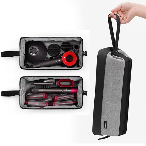 다이슨 에어랩 슈퍼소닉 호환 휴대용 가방, 모던 그레이