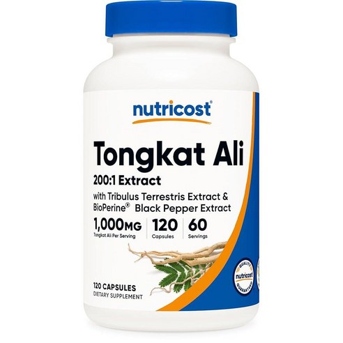 뉴트리코스트 통캇 알리 1000mg 캡슐 120정, 1개