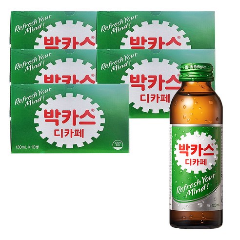 박카스 디카페인, 120ml, 50개