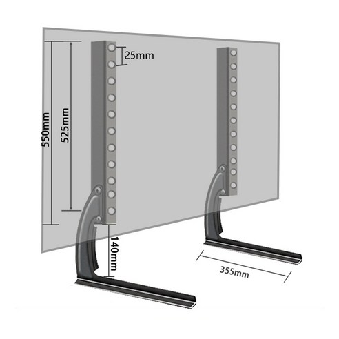 삼성 TV 스탠드 UN55J5900AF: 안정적이고 조절 가능한 TV 감상을 위한 필수 액세서리