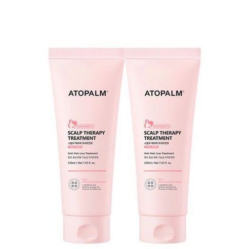 아토팜 매터니티 케어 스칼프 테라피 트리트먼트 220mlx2개, 220ml, 2개