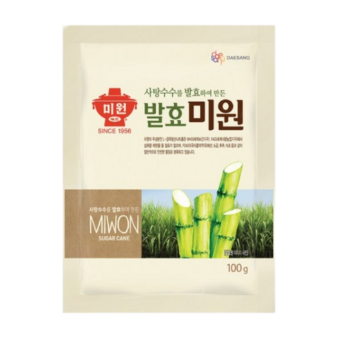 대상 사탕수수 발효 미원 100gx10개