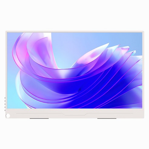 에비크 39.62cm FHD 15.6inch IPS 포터블 DEX 휴대용 모니터, 화이트