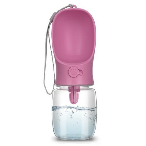 uTVHome Store 애완동물 물병, 350ml, Pink-350ml