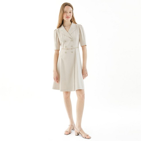 올리브데올리브 카라형 플레어 원피스 OY2MO0730 OY2MO073 207174