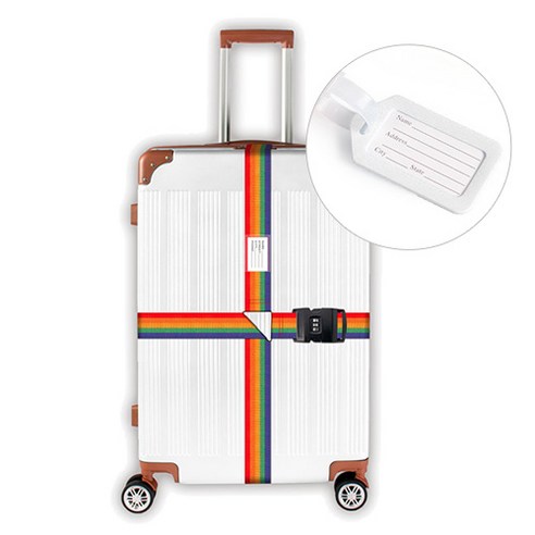 포근플라이 여행 가방 캐리어 벨트: 여행 중 편안하고 안전한 가방 휴대