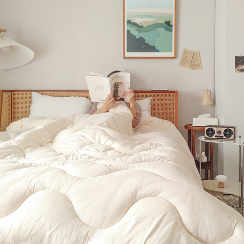 포근함이 감싸는 겨울, 누잠 프라임웜 발열 이불로 따스한 휴식을.