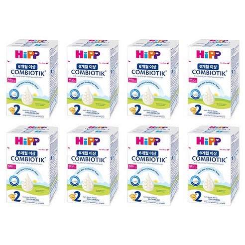 [독일출발]힙분유 2단계 8통(26/10) [독일출발]힙분유 2단계 8통(26/10), 선택 섬네일