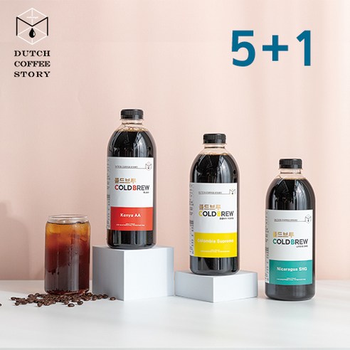 더치커피스토리 콜드브루 15종 1000ml, 15.디카페인 다니엘(디카페인 수프리모), 1L, 1개, 1개입