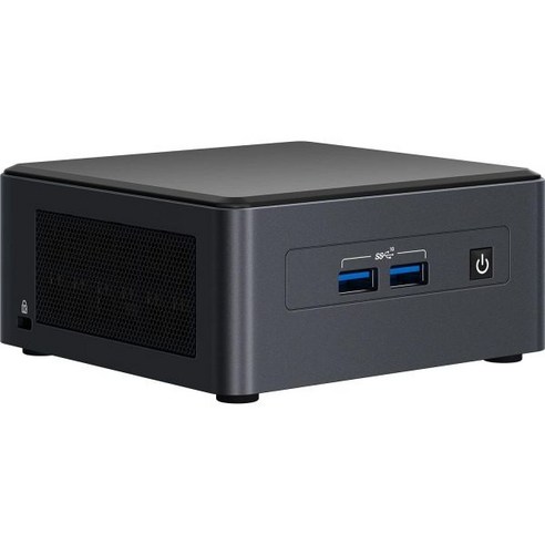 인텔 NUC 11 Pro NUC11TNHI30 홈비즈니스 미니 데스크톱 블랙 i31115G4 2코어 4GB RAM 128GB m.2 SATA SSD + 500GB HDD 2.5, 8GB RAM|1TB SSD+1TB HDD_Win10P