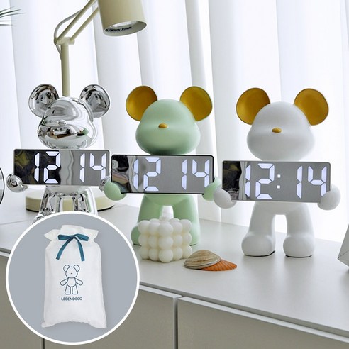 ⏰ 잠 못 드는 밤, 당신의 아침을 부드럽게 깨워줄 단 하나의 시계 곰탁상시계