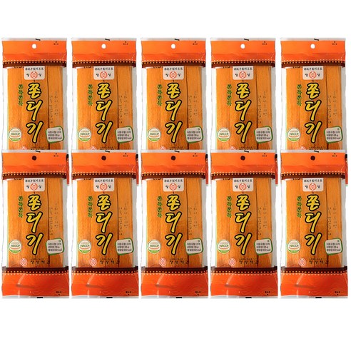 추억을 되살리는 마법, 정성제과 쫀득쫀득 쫀디기 쫀드기