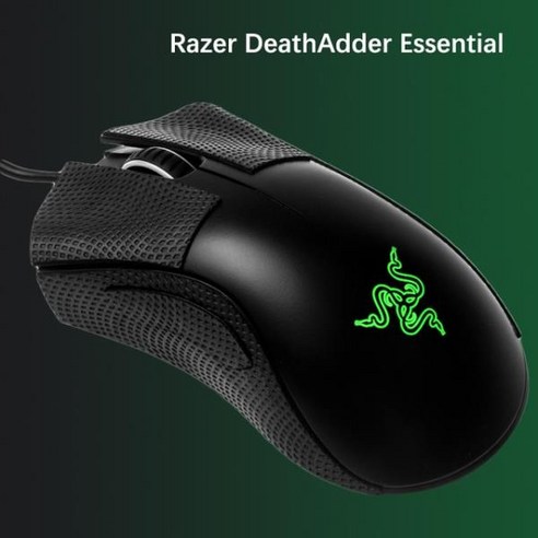 마우스 미끄럼 방지 스티커 그립 테이프 스케이트 수제 레이저 DeathAdder Essential/V2 X hypertoy용 땀, [01] A1, 01 A1