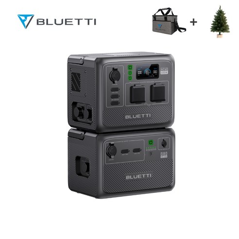 블루에티 AC60 확장형 파워뱅크와 B80 배터리 세트: 완벽한 이동식 전원 솔루션 대용량파워뱅크