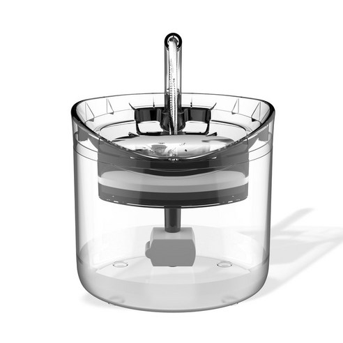 링펫 스마트 투명 반려동물 정수기, 1.5L, 2개