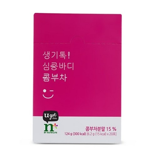 암웨이 생기톡! 심쿵바디 콤부차 (유산균 이너뷰티) + 암웨이 치약 (200g) 1개 [한진택배/무료배송], 200g