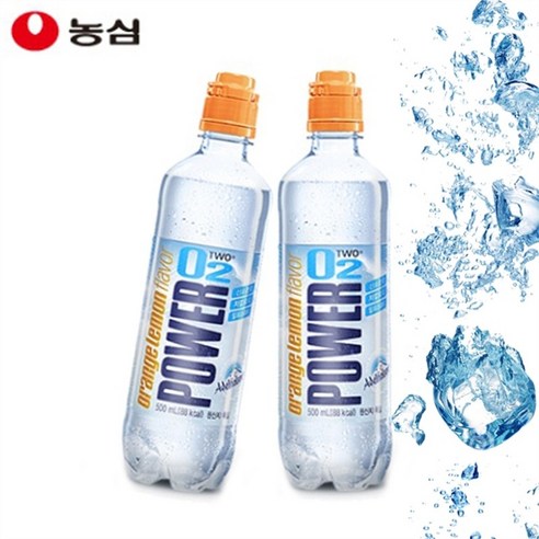 베스트식품 농심 파워오투 오렌지레몬 500ml 24개, 단품/단품