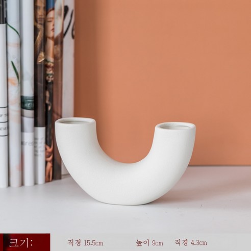 DFMEI 북유럽 Ins풍 심플한 도자기 개성 꽃병 말린 꽃꽂이 장식품 거실 민박 예술 가구 장식품", Cyn-Cai 아트 [C] 화이트, {"패션의류/잡화 사이즈":"DFMEI"}