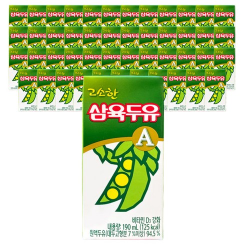 삼육두유 고소한A 190ml x 48개입, 48개