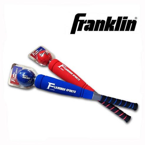 Franklin 프랭클린 플라밍고 폼배트 블루 레드 주니어, 1개