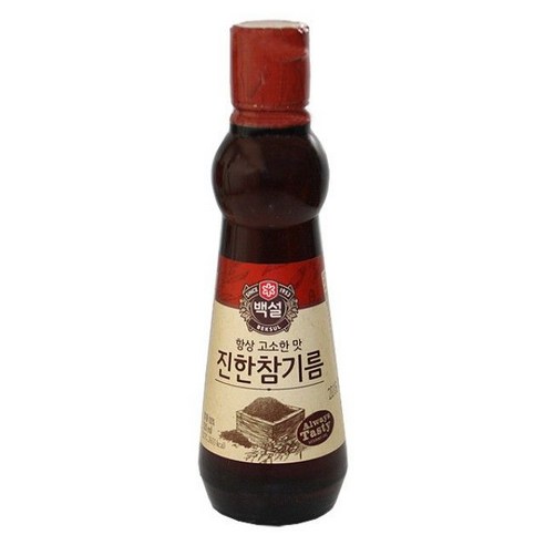 CJ백설 진한참기름320mlX375ce, 1개, 본상품선택 CJ백설 진한참기름320mlX375ce, 1개, 본상품선택