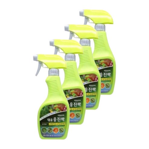 해충 퇴치약 응진싹 500ml, 4개