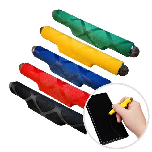 스마트폰 터치, 장갑 낀 손으로 이제 그만! 브라우너 터치펜 하나로 해결! 바이크터치펜