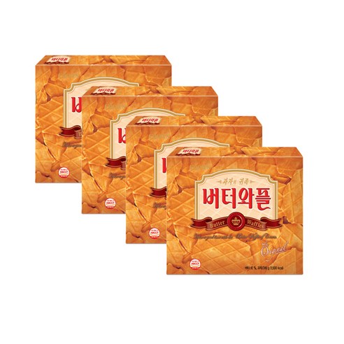크라운제과 버터와플, 316g, 20개