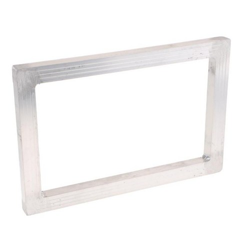 실크 스크린 인쇄를 가진 20x30CM 스크린 구조 알루미늄 합금, 1 조각, 실버, 설명
