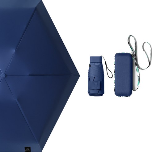 후니마켓 초경량 5단 암막 접이식 가방 우산