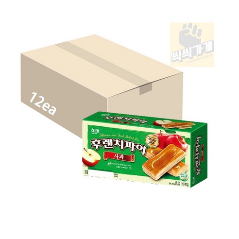 해태제과 후렌치 파이 사과, 192g, 12개