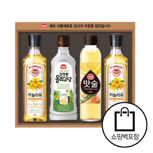 사조 해표 안심특선 행복나눔호, 1개, 2200ml